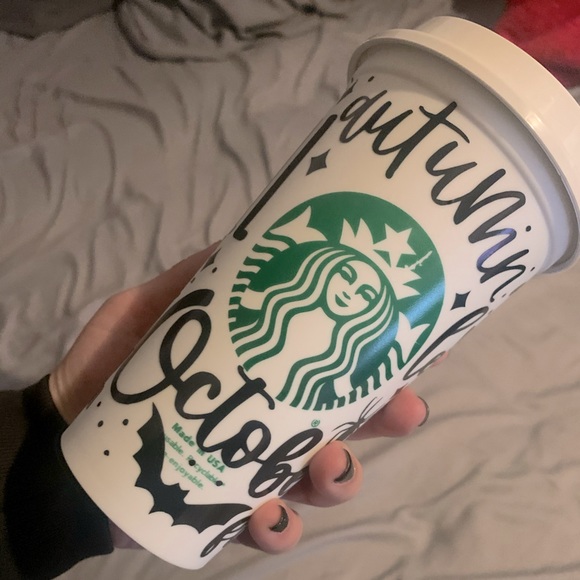 Custom Starbucks hot cup